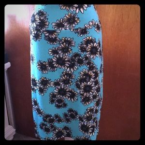 LuLaRoe Sunflower Skirt